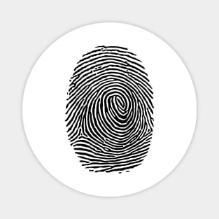 fingerprint CSI Crime Scene Magnet